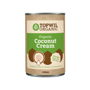 Topwil Organic Coconut Cream 400ml